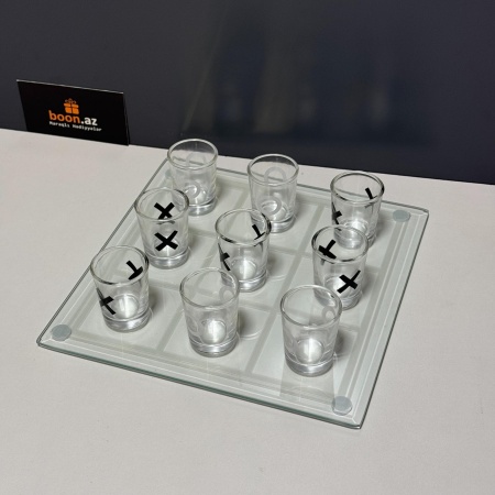 Настольная игра «Пьяные крестики нолики»