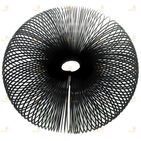 Шагающая металлическая пружинка Slinky «ВЕЛИКАН»черн