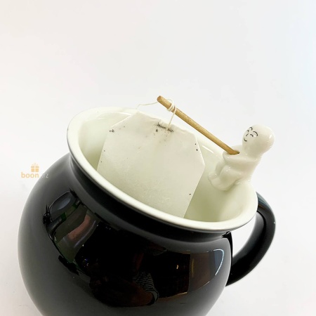 Кружка с держателем чайного пакетика