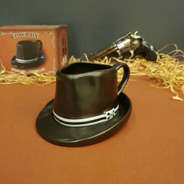 Кофейная кружка в виде ковбойской шляпы 