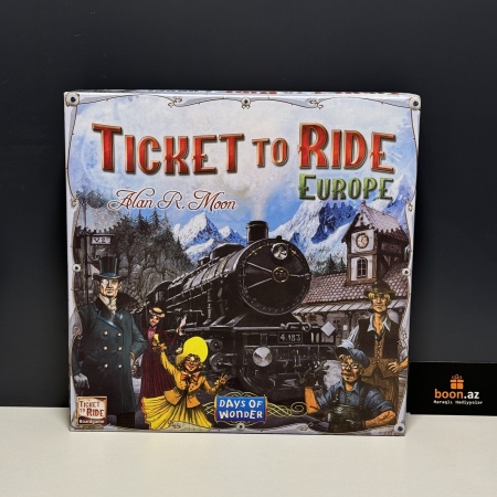 Настольная игра Ticket to ride Europe (реплика)