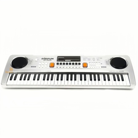Электронный пианино-синтезатор silver