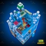 Конструктор Lego Майнкрафт «Нападение на синею крепость» Minecraft (Renzaima) NO.698