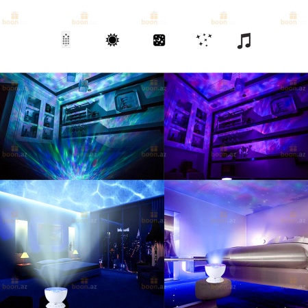 Проектор с динамиком   «Океанская волна»     «Ocean Wave»