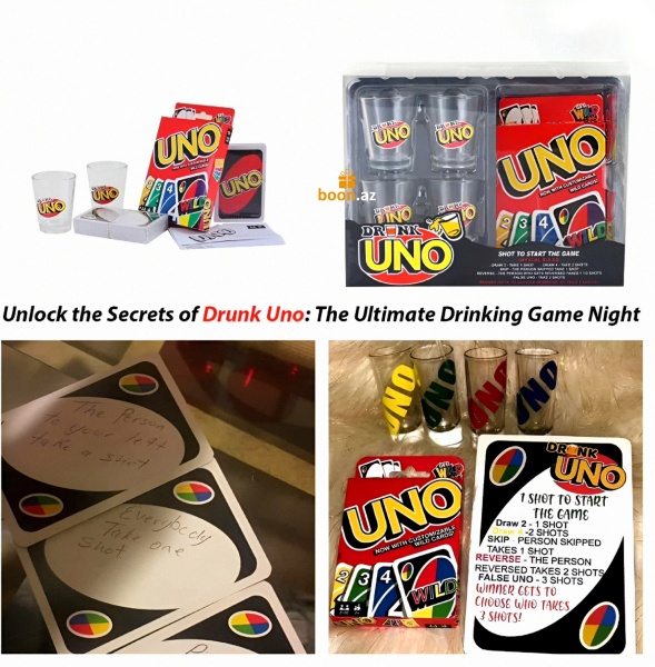 Алкогольная настольная игра "Drunk Uno"