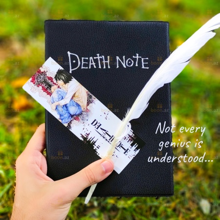 «Death Note» Блокнот с пером. 