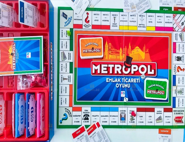 Настольная стратегическая игра «Metropol»