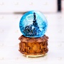 «Сердце Парижа» Музыкальный шар с падающим снежинками внутри и подсветкой. 