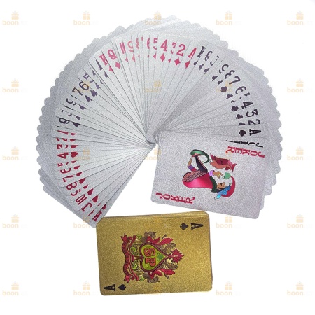 Набор покерных пластиковых карт «Доллар» ,  «Dollar» (деревянная шкатулка)