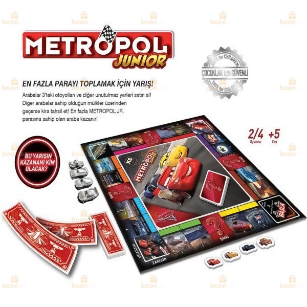 Настольная игра «Cars Metropol Junior»