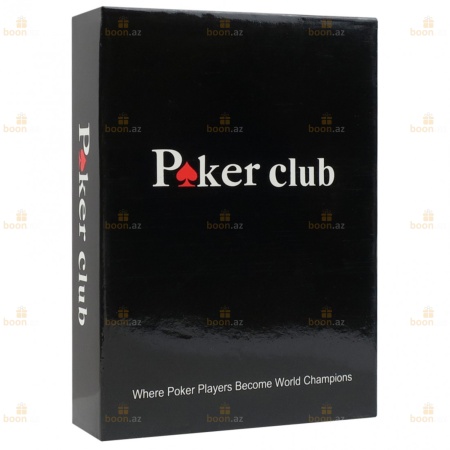 Игральные карты "Poker Club" (Красные)