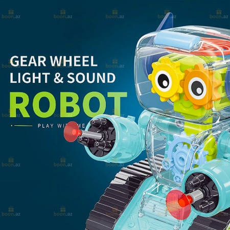 Интерактивный робот для малышей «Шестерёнка»