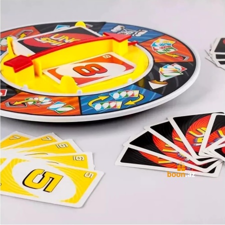 Настольная игра Uno Spin game / Уно спин рулетка
