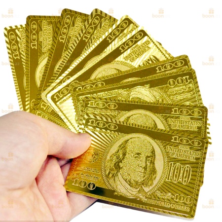 Игральные пластиковые карты «Доллар» ,  « Dollar »
