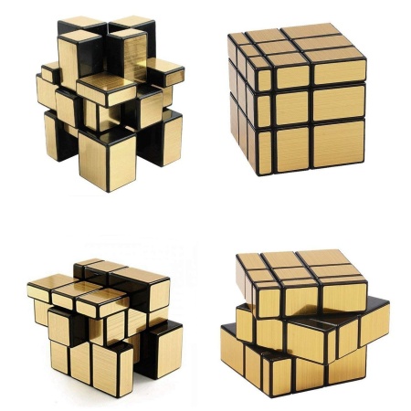 Кубик Рубика  с нестандартными блоками (3х3х3) зол
