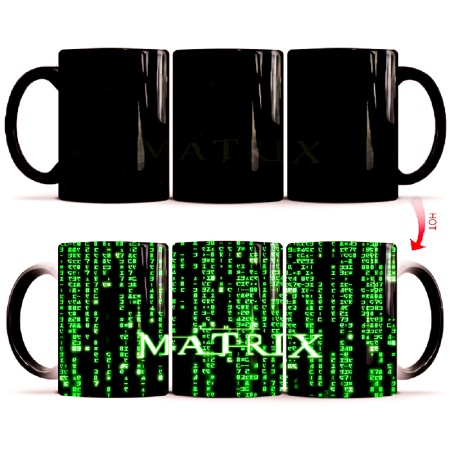 Кружка хамелеон "Матрица" , Thermo Cup «MATRIX»