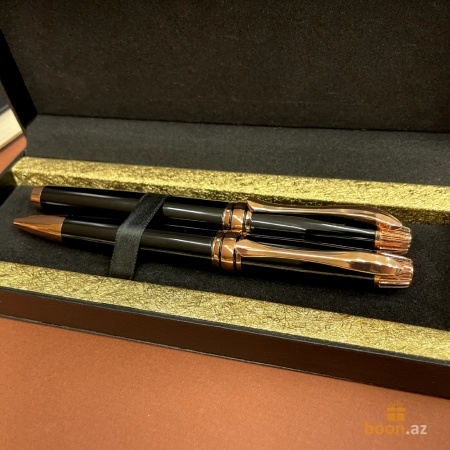 Подарочные ручки №007 black-bronze 3