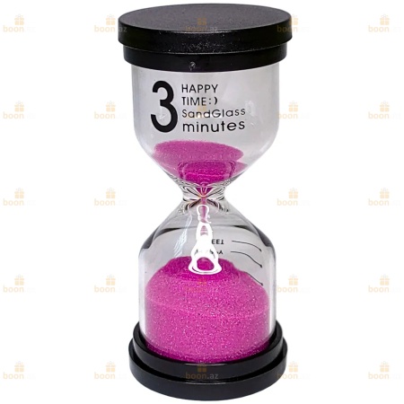 Песочные часы « HAPPY TIME :) »  (3-5 min)