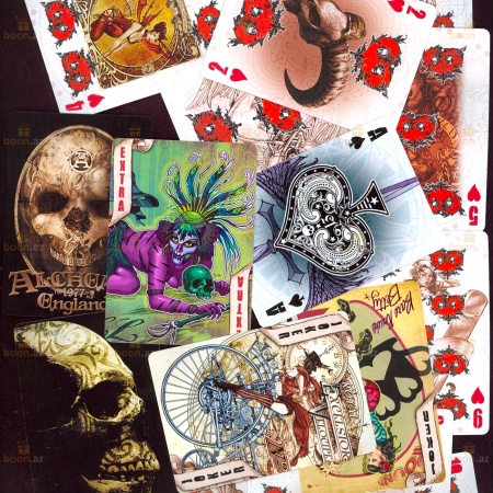 Оригинальные игральные карты "Bicycle cards".  Original playing cards "Bicycle cards"