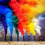 Цветной дым Color smoke