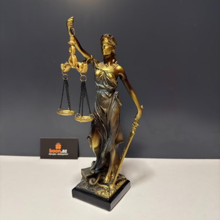Статуэтка «Фемида» 30 см Богиня правосудия