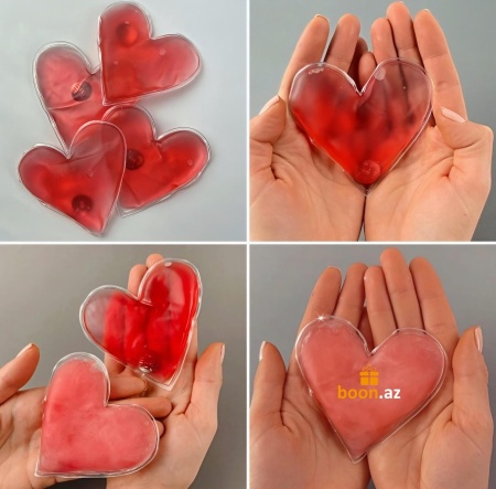 Многоразовая грелка для рук Сердце