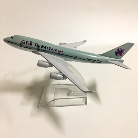 Модели самолётов "Boeing 747" QATAR. Aircraft models "Boeing 747" QATAR