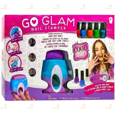 Маникюрный набор для девочек с принтером для ногтей «Go Glam» ( Spin Master ) средний