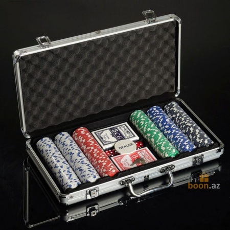 Игра «Покерный набор» (300 фишек в кейсе)