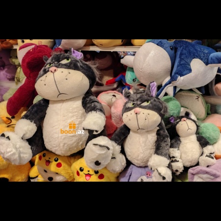 Плюшевый кот Люцифер Lucifer 47 см