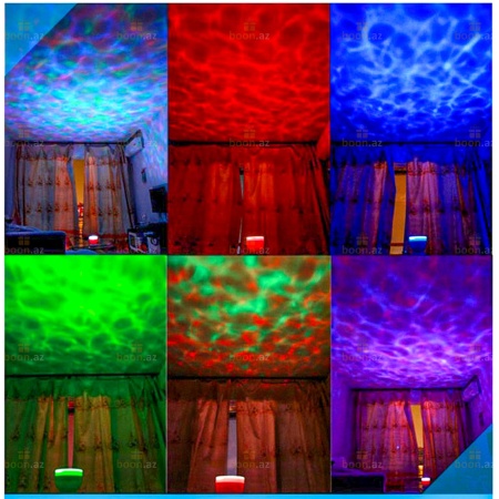 Проектор с динамиком   «Океанская волна»     «Ocean Wave»