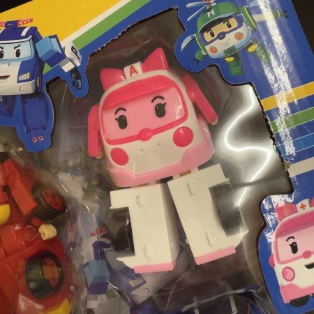 Набор трансформеров Робокар Поли 4в1