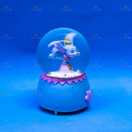 Музыкальный снежный шар «Little Dombo» (LED подсветка)