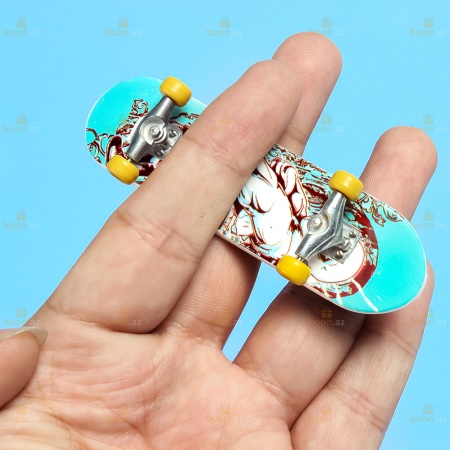 Фингерборд с ремкомплектом (цвет микс). «Finger skateboard» (пластик)