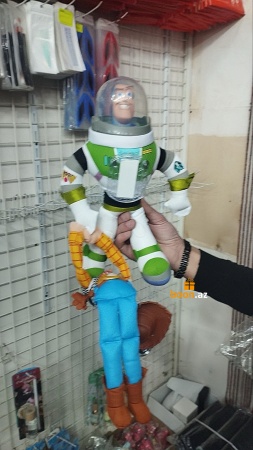 Игрушка на автомобиль «Базз и Вуди»(Toy Story)