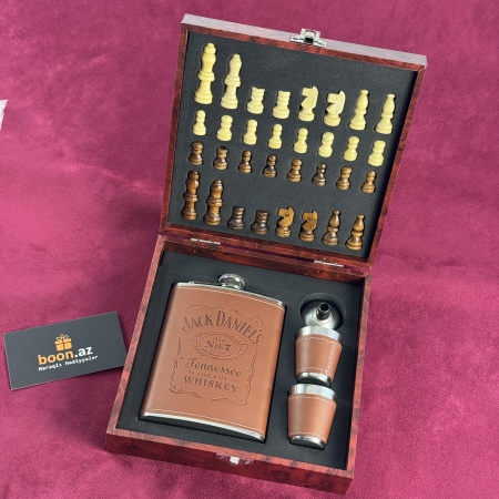 Фляга с шахматами Jack Daniel’s