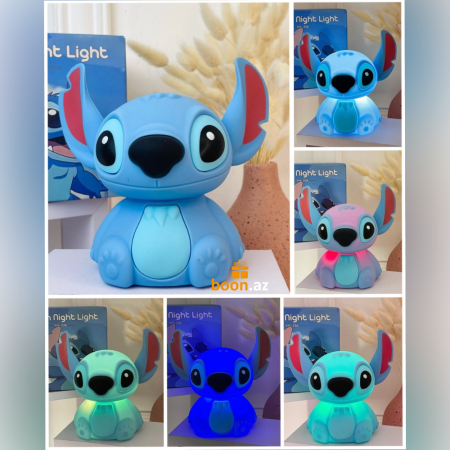 Силиконовый ночник Стич Stitch 