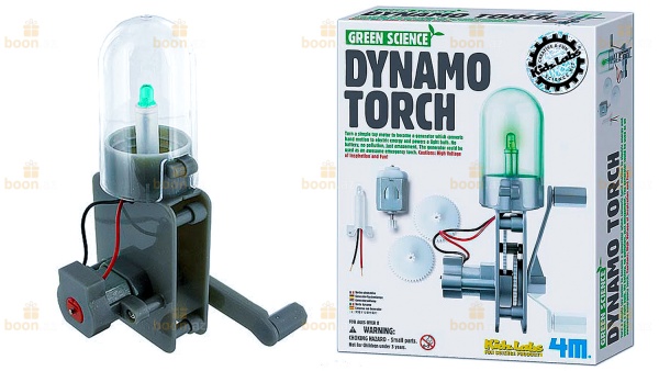 Набор для творчества  «Динамо-фонарь»  4M Dynamo torch