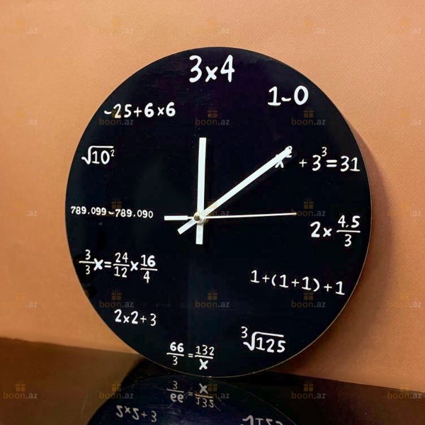 Настенные часы «Учитель математики»