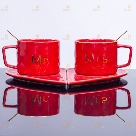 Кофейные чашки «Доброе утро Mr. &  Mrs.»