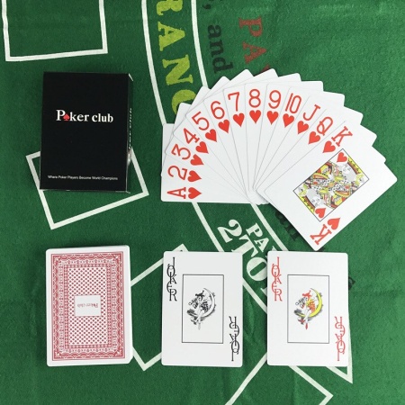 Игральные карты "Poker Club" (Красные)