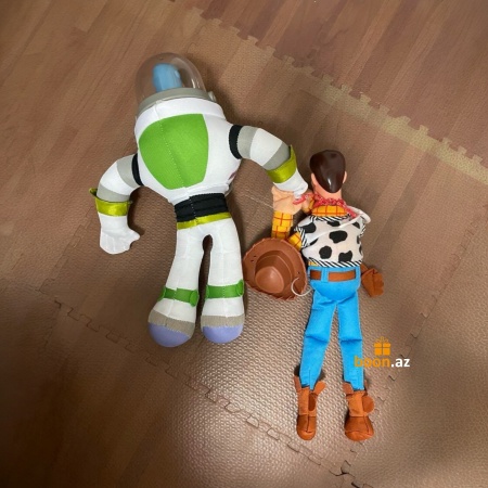 Игрушка на автомобиль «Базз и Вуди»(Toy Story)