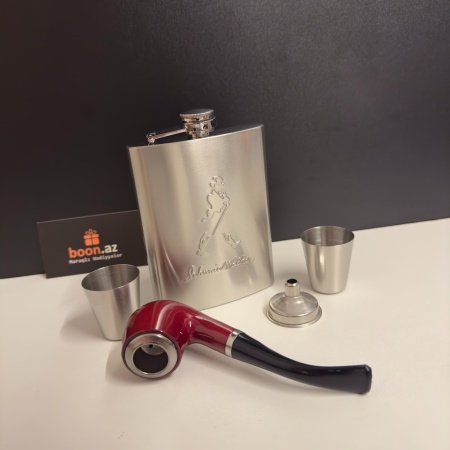 Подарочный набор с флягой Johnnie Walker