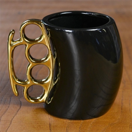 Кружка «Кастет» black-gold